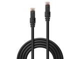 Lindy 3m Cat.6 U/UTP LSZH Network Cable, Black снимка №2 Lindy 3m Cat.6 U/UTP LSZH Network Cable, Black снимка №2
