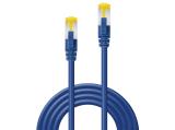 Lindy 5m RJ45 S/FTP LSZH Network Cable, Cat.6A Plug, Cat.7 raw cable, Blue снимка №2