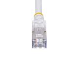 StarTech 5m White CAT8 Ethernet Cable, Snagless RJ45, 25G/40G, 2000MHz, 100W PoE++, S/FTP снимка №4 StarTech 5m White CAT8 Ethernet Cable, Snagless RJ45, 25G/40G, 2000MHz, 100W PoE++, S/FTP снимка №4