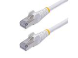 Описание и цена на лан кабел StarTech 12m White CAT8 Ethernet Cable, Snagless RJ45, 25G/40G, 2000MHz, 100W PoE++, S/FTP, 26AWG Pure Bare Copper Wire