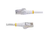 StarTech 12m White CAT8 Ethernet Cable, Snagless RJ45, 25G/40G, 2000MHz, 100W PoE++, S/FTP, 26AWG Pure Bare Copper Wire снимка №3
