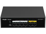 Описание и цена на 6 port Ruijie RG-ES106F-P 6x10/100M 4 x PoE+