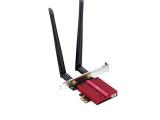 Cudy Adapter WE9300, 3-бандов, 5.7 Gbps, 2.8 Gbps, 688 Mbps, WiFi, Bluetooth 5.4 - мрежови карти