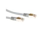 Описание и цена на лан кабел ACT Мрежов пач кабел F/UTP, CAT5E, RJ-45 - RJ-45, 2m, Сив