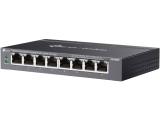 TP-Link Omada 8-Port Gigabit Unmanaged Desktop Switch DS108GP 8x1Gb PoE+ снимка №3
