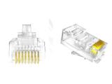 Описание и цена на букси Hikvision Конектор DS-1M5EUA-30U, Cat 5e, UTP, 30U позлатени контакти, 100 бр.