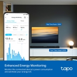 TP-Link Управляем контакт Tapo P110M, 2990W, Wi-Fi, Matter-certified снимка №4