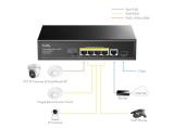 Cudy GS1005PTS1, 5-Port Gigabit PoE+ Switch with 1 SFP Slot, 10/100/1000 снимка №2