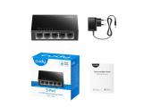 Cudy FS105, 5-портов 10/100 Mbps RJ 45, Метален корпус снимка №3