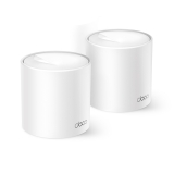 Рутери TP-Link Безжичен рутер Deco X10(2-pack), AX1500, 2xGbE, MU-MIMO, Wi-Fi 6 TP-Link Безжичен рутер Deco X10(2-pack), AX1500, 2xGbE, MU-MIMO, Wi-Fi 6 - Рутери