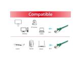 Equip Patchcable Cat6A S/FTP 2xRJ45 1m green LSZH Polybag снимка №3