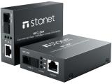 Описание и цена на media converter Stonet NFC-20A 10/100Mbps 20км