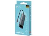 TP-Link UH6120C USB Type-C 6 in 1 HDMI 4К снимка №6