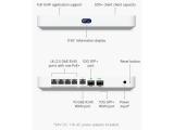 Ubiquiti Защитна стена UCG-Fiber UnFi 2x10G SFP+ 4x2.5GbE 1x10G снимка №5