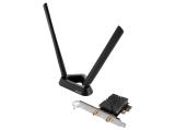 Описание и цена на безжични Asus PCE-BE92BT WiFi 7 PCI-E Adapter with 2 external antennas 90IG08U0-MO0B00