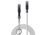 Lindy 5m Cat.6A S/FTP Locking Network Cable, Grey  47606 снимка №2