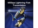 Vention LAN SFTP Cat.8 Patch Cable 3.0M Black 40Gbps IKABI снимка №2 Vention LAN SFTP Cat.8 Patch Cable 3.0M Black 40Gbps IKABI снимка №2