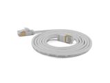 Описание и цена на лан кабел Wantec patch cable SSTP CAT7 Ste. CAT6a d=4mm 0.20m gray