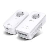 Нови предложения за powerline TP-Link Адаптер за мрежа TP-LINK TL-WPA8631P KIT, AC1300, 3xGbit RJ портове, комплект NEW Нови модели и предложения за лан компонент TP-Link Адаптер за мрежа TP-LINK TL-WPA8631P KIT, AC1300, 3xGbit RJ портове, комплект NEW