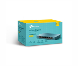 TP-Link Комутатор TP-LINK LS108G, 8x GbE порта, неуправляем, desktop, метален NEW снимка №3