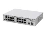 MikroTik Cloud Smart Switch CSS318-16G-2S+IN 16x Gbit, 2xSFP+, управляем, за шкаф снимка №2
