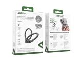 Acefast Магнитен ринг за телефон Mobile phone Magnetic ring holder - Aluminum - P1 Black снимка №5