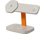 Описание и цена на аксесоари Canyon Wireless Charging Station Hexagon 310 3in1 LightGrey/Orange CNS-WCS310LGOR