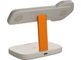 Canyon Wireless Charging Station Hexagon 310 3in1 LightGrey/Orange CNS-WCS310LGOR снимка №4