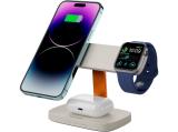 Canyon Wireless Charging Station Hexagon 310 3in1 LightGrey/Orange CNS-WCS310LGOR снимка №6