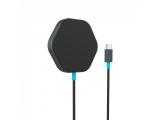 Canyon wireless charger HEXAGON 110 Dark Grey Blue CNS-WCS110 снимка №2