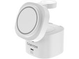 Canyon 4 in 1 Wireless Charging Stand white CNS-WCS405W снимка №2 Canyon 4 in 1 Wireless Charging Stand white CNS-WCS405W снимка №2