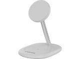 Canyon wireless charger WCS-205 15W Qi2 2in1 White CNS-WCS205W снимка №2 Canyon wireless charger WCS-205 15W Qi2 2in1 White CNS-WCS205W снимка №2