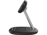 Canyon wireless charger WCS-205 15W Qi2 2in1 Black CNS-WCS205B снимка №4