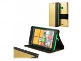 Описание и цена на аксесоари MOZO T-Bar Cover Case for Nokia Lumia 535 - Gold