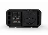 Gembird инвертор за автомобил Car power inverter 500W USB-A EG-PWC500-01 снимка №2