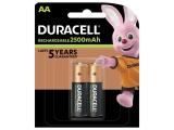 Описание и цена на Батерии и зарядни DURACELL Акумулаторна батерия R6 AA NiMH, 2 бр. в опаковка 
