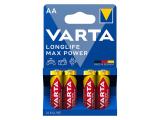 VARTA Battery AA (LR6) 1.5V Max Power - 4-Pack снимка №2 VARTA Battery AA (LR6) 1.5V Max Power - 4-Pack снимка №2