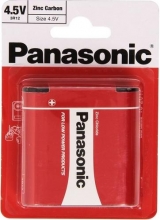 Описание и цена на Батерии и зарядни PANASONIC  3R12 /1 бр. в опаковка/ блистер 4.5V 