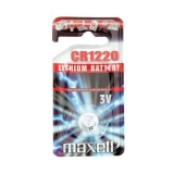 Описание и цена на Батерии и зарядни Maxell Бутонна батерия литиева CR-1220 3V 