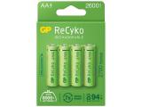 Описание и цена на Батерии и зарядни GP BATTERIES  Акумулаторна Батерия R6 AA 2700mAh NiMH 4 бр. 270AAHCE-EB4 