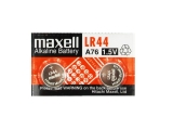 Описание и цена на Батерии и зарядни Maxell Бутонна микроалкална батерия LR-44 /AG13/ 2бр. в опаковка 
