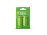 Описание и цена на Батерии и зарядни GP BATTERIES Акумулаторна Батерия R20 D 5700mAh NiMH Recyko 2 бр.