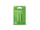 Описание и цена на Батерии и зарядни GP Batteries Акумулаторна Батерия R6 130AAHC-EB2 NiMH 2 бр. в опаковка 