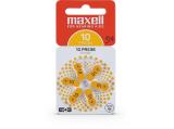 Описание и цена на Батерии и зарядни Maxell Zink Air battery ZA10 6 pcs button for Hearing aids 