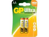 Описание и цена на Батерии и зарядни GP Batteries Алкална батерия ULTRA LR6 AA /2 бр. в опаковка/ 
