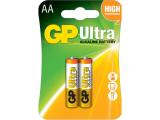 Батерии и зарядни GP Batteries Алкална батерия ULTRA LR6 AA /2 бр. в опаковка/