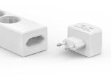 HAMA Разклонител 5 гн. 17 W 2хUSB-C превключвател 1,4 м снимка №2