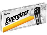 Описание и цена на Батерии и зарядни Energizer Алкални батерии индустриални LR03 AAA 10PK 