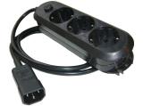 Описание и цена на Адаптер Online UPS Power Strip 3-way 10A Schuko (KG10A3SCH) 