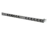 Описание и цена на Адаптер Digitus aluminum outlet strip, 12 outlets 